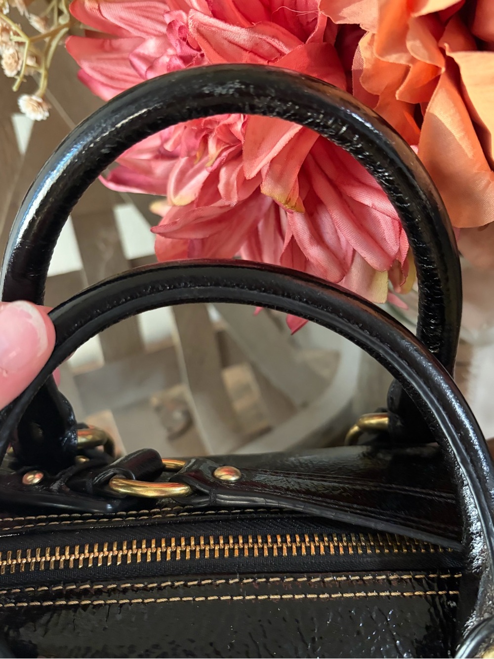 SOLD! RARE! Coach Madison Ocelot Leopard-Print Sabrina Satchel 15553 - Picture 9 of 16